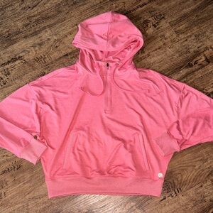 Pink Hooded Pullover size medium